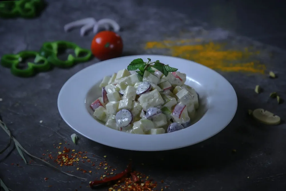 Salată de cartofi cu maioneză